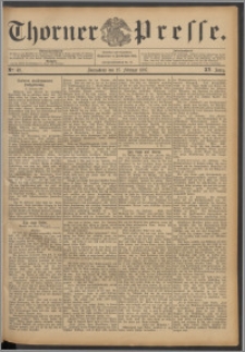 Thorner Presse 1897, Jg. XV, Nro. 49 + Beilage