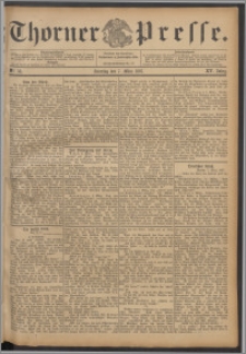 Thorner Presse 1897, Jg. XV, Nro. 56 + Beilage