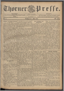 Thorner Presse 1897, Jg. XV, Nro. 57 + Beilage