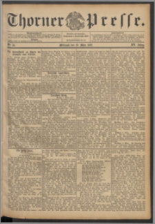 Thorner Presse 1897, Jg. XV, Nro. 58 + Beilage