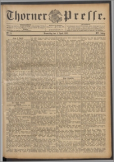 Thorner Presse 1897, Jg. XV, Nro. 76 + Beilage