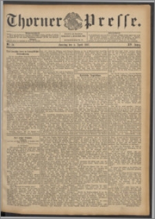 Thorner Presse 1897, Jg. XV, Nro. 79 + Beilage
