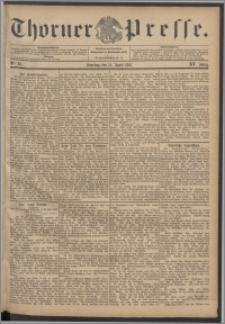 Thorner Presse 1897, Jg. XV, Nro. 85 + Beilage