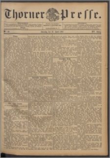 Thorner Presse 1897, Jg. XV, Nro. 90 + 1. Beilage, 2. Beilage