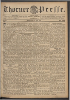 Thorner Presse 1897, Jg. XV, Nro. 93 + Beilage