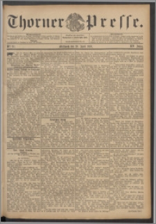 Thorner Presse 1897, Jg. XV, Nro. 97 + Beilage