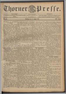 Thorner Presse 1897, Jg. XV, Nro. 184 + Beilage
