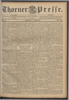 Thorner Presse 1897, Jg. XV, Nro. 185 + Beilage, Extrablatt