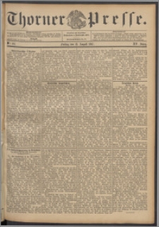 Thorner Presse 1897, Jg. XV, Nro. 187 + Beilage