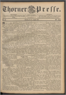 Thorner Presse 1897, Jg. XV, Nro. 195 + Beilage