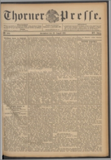 Thorner Presse 1897, Jg. XV, Nro. 200 + Beilage
