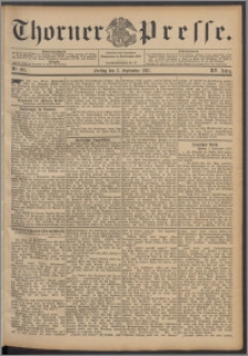 Thorner Presse 1897, Jg. XIV, Nro. 205