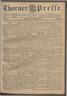 Thorner Presse 1897, Jg. XV, Nro. 206 + Beilage