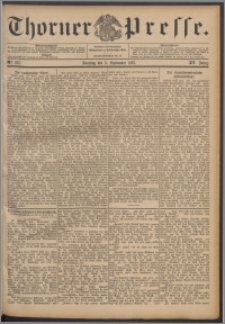 Thorner Presse 1897, Jg. XV, Nro. 207 + Beilage