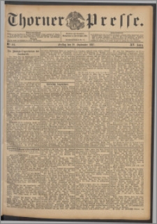 Thorner Presse 1897, Jg. XV, Nro. 211 + Beilage