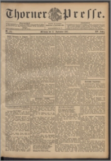 Thorner Presse 1897, Jg. XV, Nro. 215 + Beilage