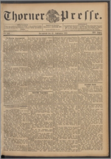 Thorner Presse 1897, Jg. XV, Nro. 218 + Beilage