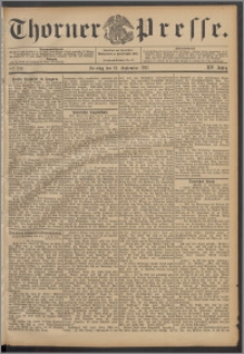 Thorner Presse 1897, Jg. XV, Nro. 219 + Beilage