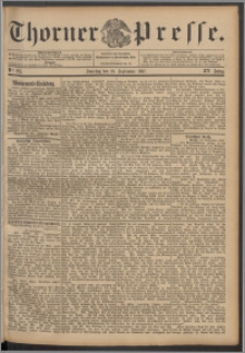 Thorner Presse 1897, Jg. XV, Nro. 225 + 1. Beilage, 2. Beilage