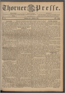 Thorner Presse 1897, Jg. XV, Nro. 231 + 1. Beilage, 2. Beilage