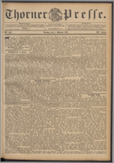 Thorner Presse 1897, Jg. XV, Nro. 232 + Beilage
