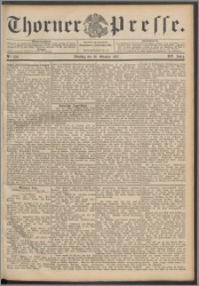 Thorner Presse 1897, Jg. XV, Nro. 250 + 1. Beilage, 2. Beilage