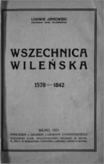 Wszechnica Wileńska 1578-1842
