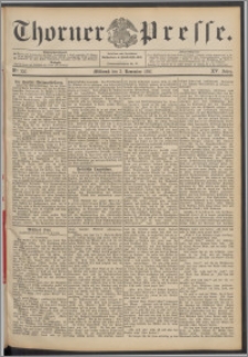 Thorner Presse 1897, Jg. XV, Nro. 257 + Beilage