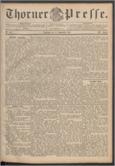 Thorner Presse 1897, Jg. XV, Nro. 267 + Beilage