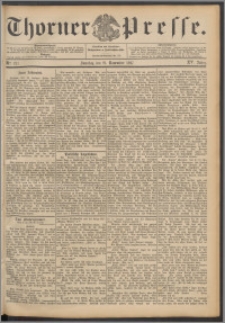 Thorner Presse 1897, Jg. XV, Nro. 272 + Beilage