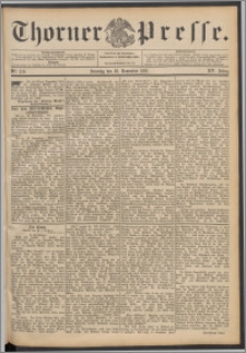 Thorner Presse 1897, Jg. XV, Nro. 278 + 1. Beilage, 2. Beilage, Beilagenwerbung