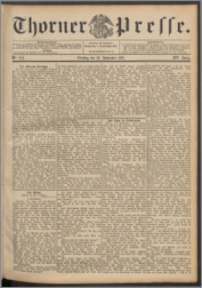 Thorner Presse 1897, Jg. XV, Nro. 279 + Beilage