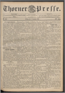 Thorner Presse 1897, Jg. XV, Nro. 282 + Beilage