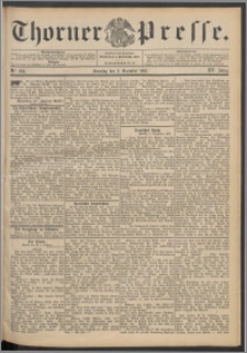 Thorner Presse 1897, Jg. XV, Nro. 284 + 1. Beilage, 2. Beilage