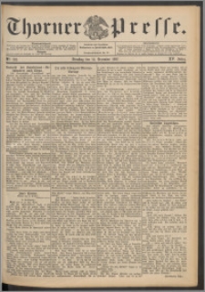 Thorner Presse 1897, Jg. XV, Nro. 291 + Beilage