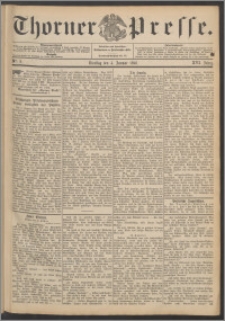 Thorner Presse 1898, Jg. XVI, Nro. 2 + Beilage