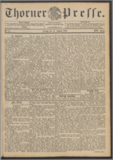 Thorner Presse 1898, Jg. XVI, Nro. 11 + Beilage