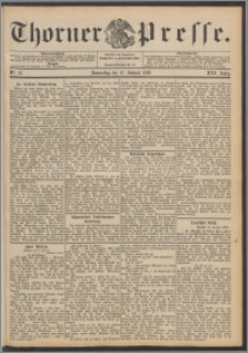 Thorner Presse 1898, Jg. XVI, Nro. 22 + Beilage