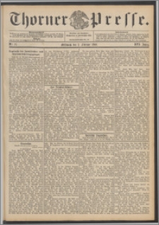 Thorner Presse 1898, Jg. XVI, Nro. 27 + Beilage
