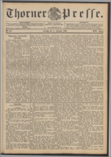 Thorner Presse 1898, Jg. XVI, Nro. 29 + Beilage