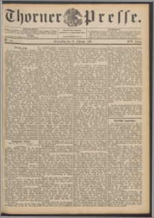 Thorner Presse 1898, Jg. XVI, Nro. 34 + Beilage