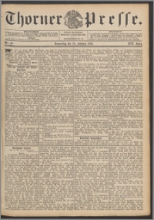 Thorner Presse 1898, Jg. XVI, Nro. 46 + Beilage