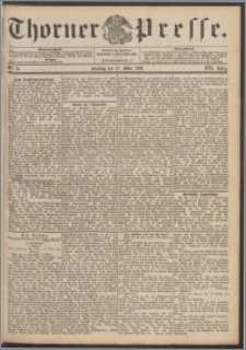 Thorner Presse 1898, Jg. XVI, Nro. 73 + 1. Beilage, 2. Beilage