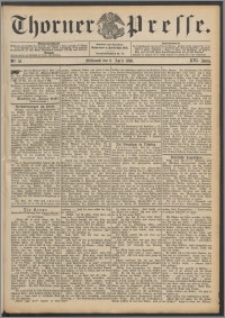 Thorner Presse 1898, Jg. XVI, Nro. 81 + Beilage