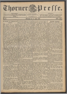 Thorner Presse 1898, Jg. XVI, Nro. 85 + Beilage