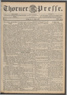 Thorner Presse 1898, Jg. XVI, Nro. 87 + Beilage