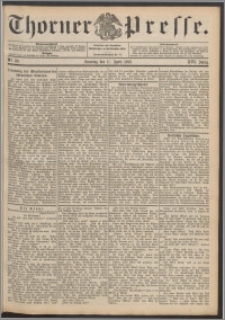 Thorner Presse 1898, Jg. XVI, Nro. 89 + Beilage