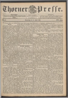 Thorner Presse 1898, Jg. XVI, Nro. 92 + Beilage