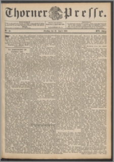 Thorner Presse 1898, Jg. XVI, Nro. 96 + Beilage