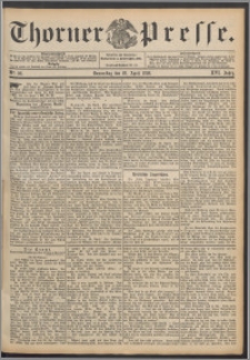 Thorner Presse 1898, Jg. XVI, Nro. 98 + Beilage